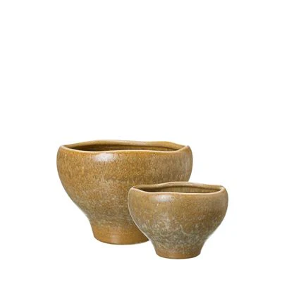 AJLA Pot  Brown Melange Ø28 x H20cm