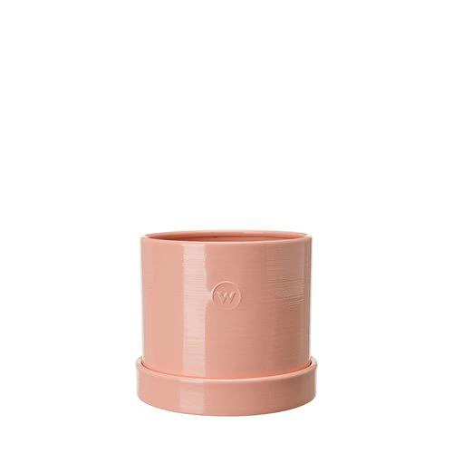 ALICIA Pot  Peach Ø14 x H12cm
