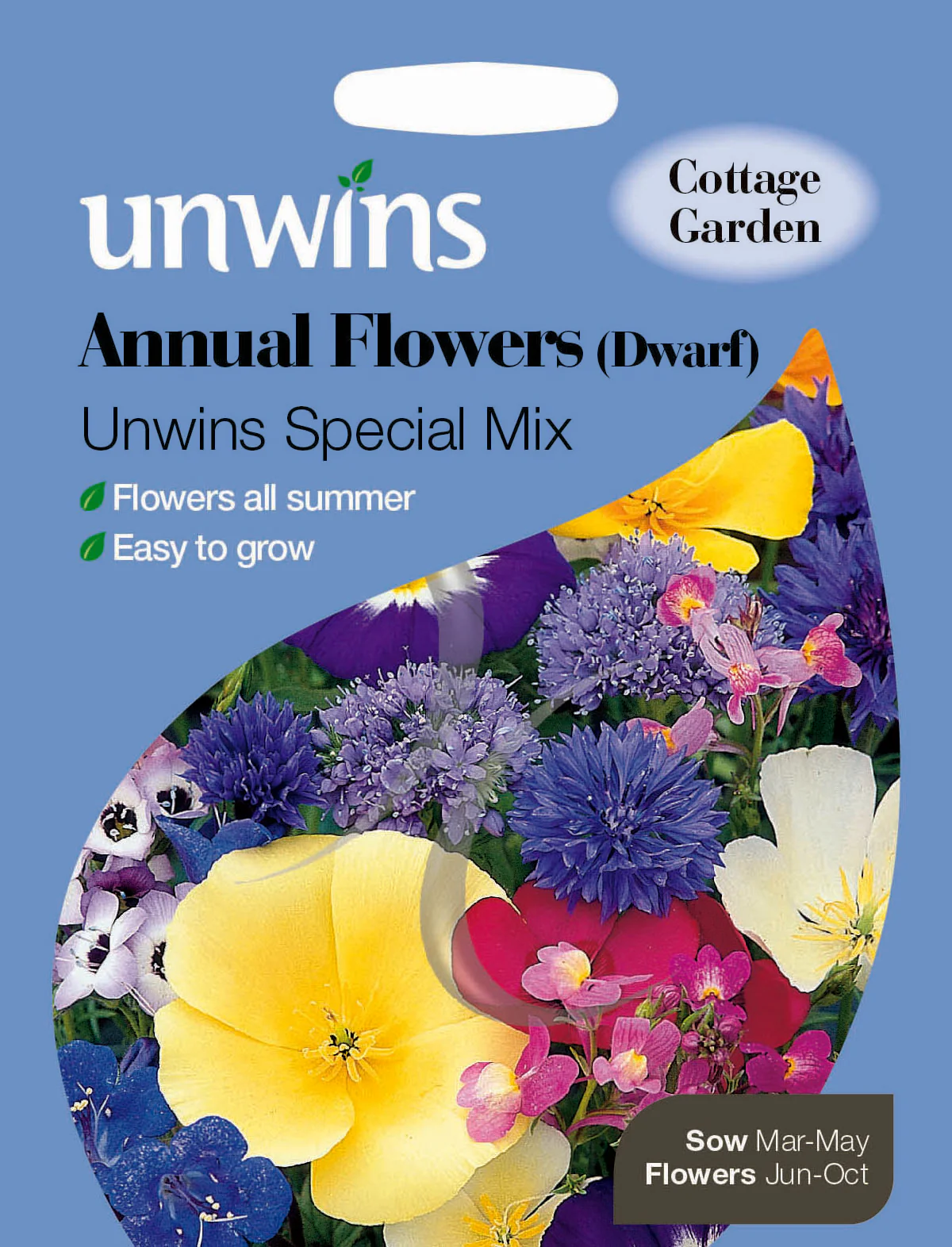 Annual Flowers Dwarf Unwins Special Mix