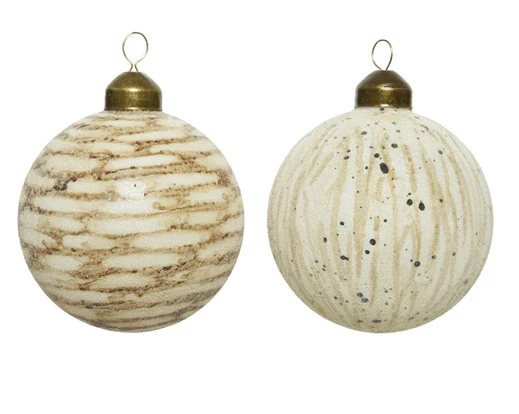 Bauble glass matt sequins,glitter