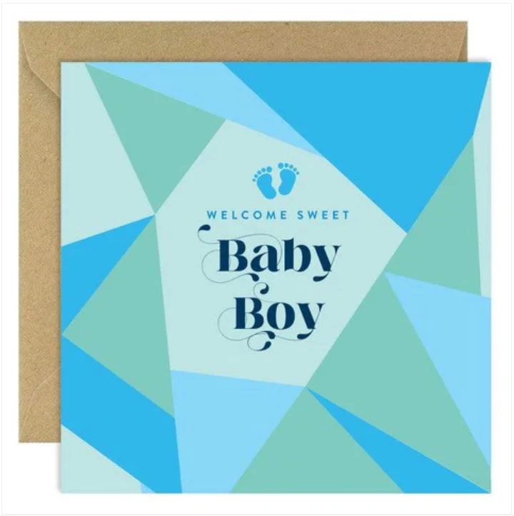 BBunny Welcome Sweet Baby Boy