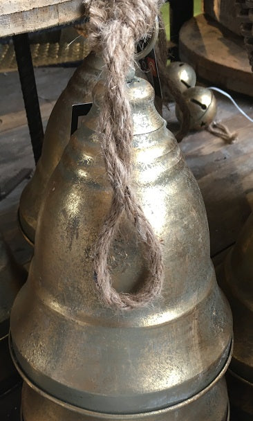 Bell Hanging Mtl Ã˜18x25cm Gold