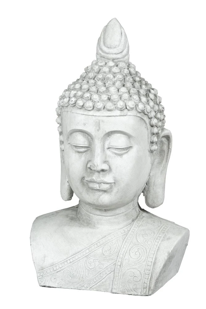 Buddha S075W white L28,5/W20/H46cm