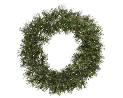 Cashmere wreath cashmere 63cm lit
