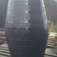 Dark Oak 40 Gallon Barrel Ø64cm