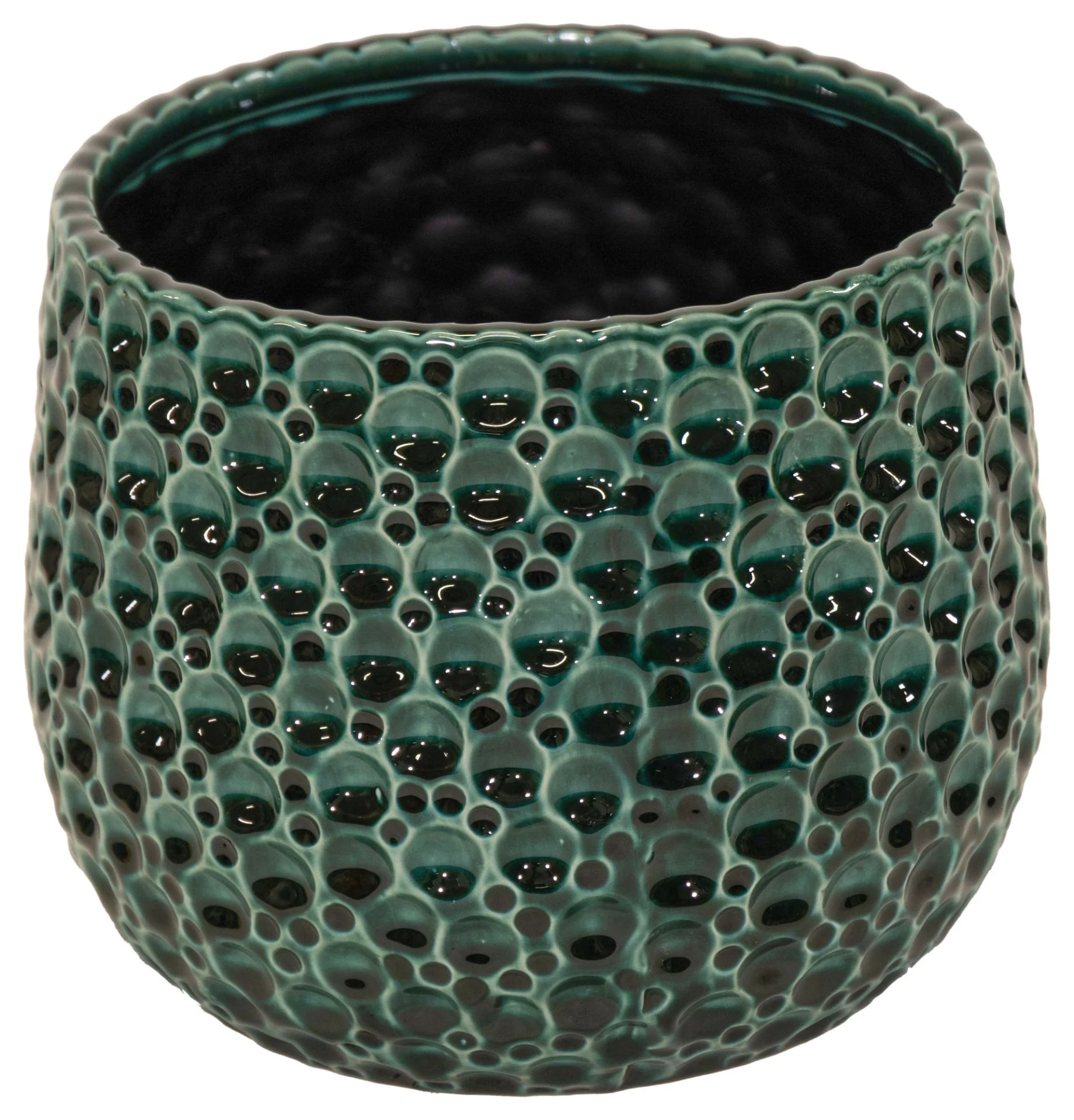 Drops Belly Pot Blue Ø15 H12