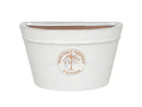 Edwardian Wall Pot White Ø35cm