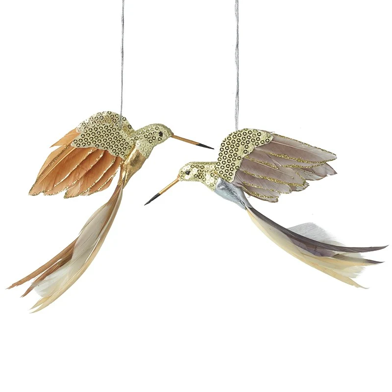 FEATHER GOLDEN HUMMINGBIRD MIX