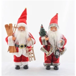 FESTIVE SANTA CLAUS 2 ASSORTED 30CM