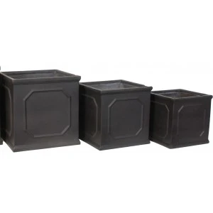 Fibreclay Square Frame Planter Ø32X32X32 - Image 2