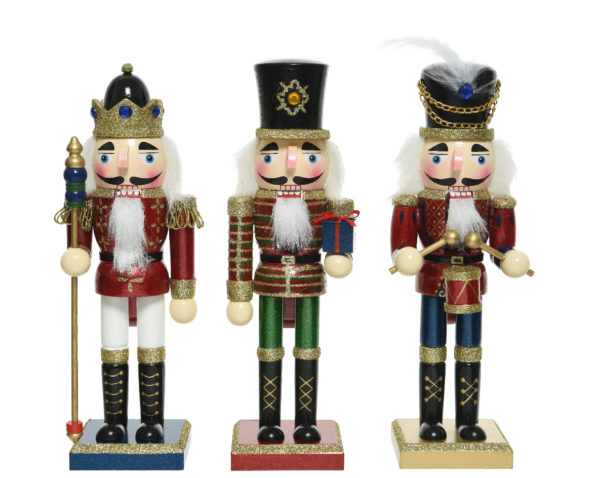 firwood nutcracker glitter 3as oxblood