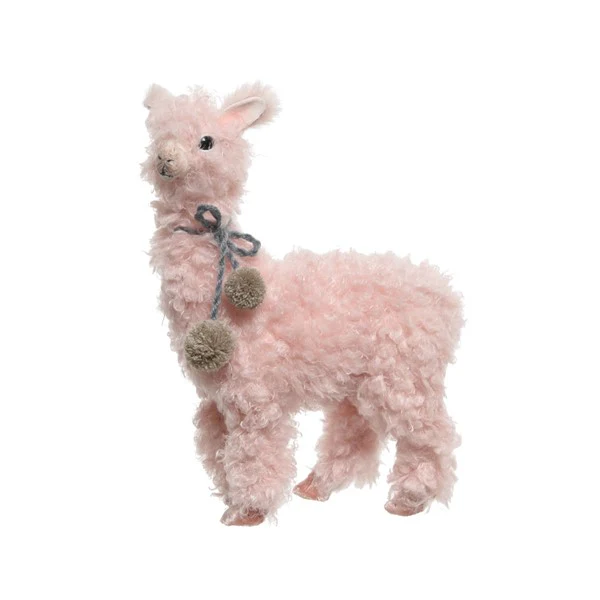foam alpaca w pes fur Pink