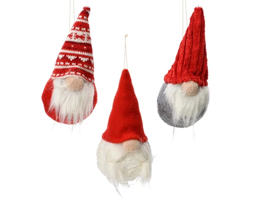 Gnome polyester red/colour(s) L.8cm x W.8cm x H.15cm
