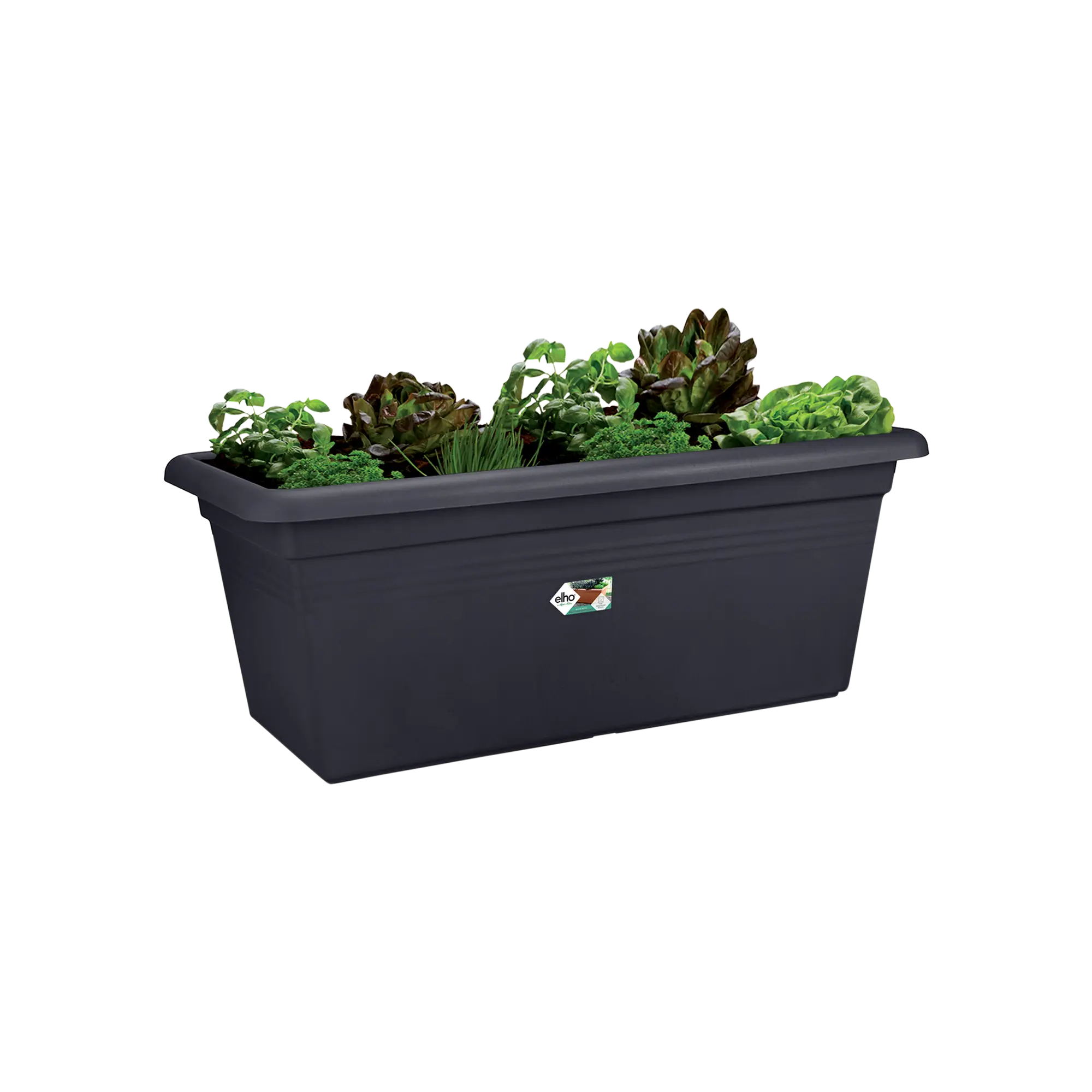Green Basics Garden XXL Trough 60cm Living Black - Image 4