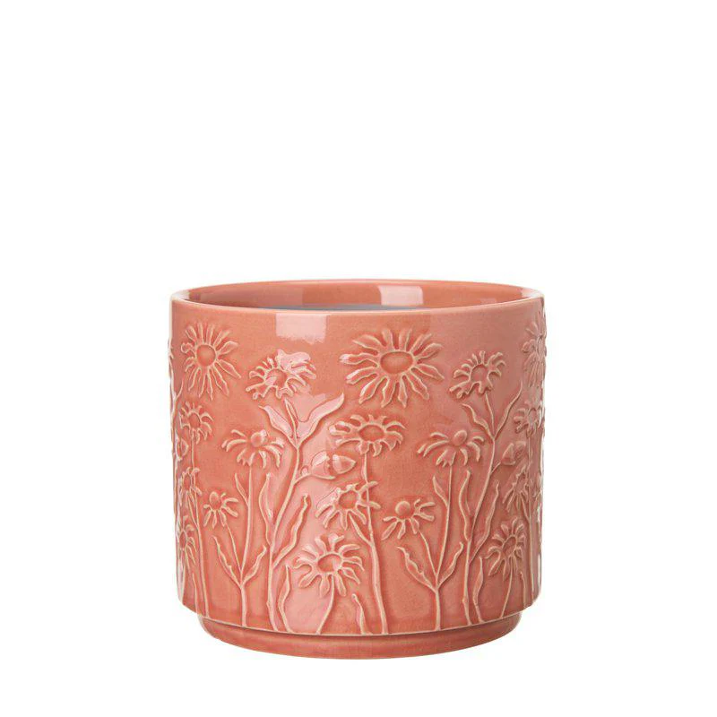 GUNNEL Pot  Peach Ø12 x H10cm
