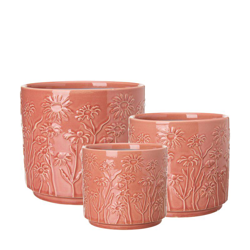GUNNEL Pot  Peach Ø14 x H12cm - Image 2