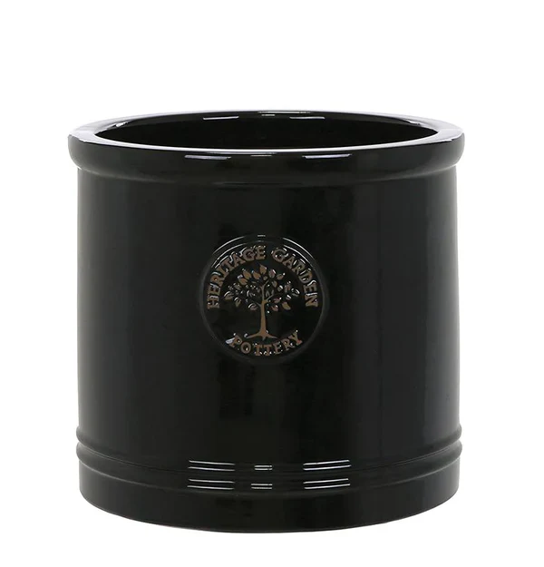 Heritage Cylinder Black Ø25cm