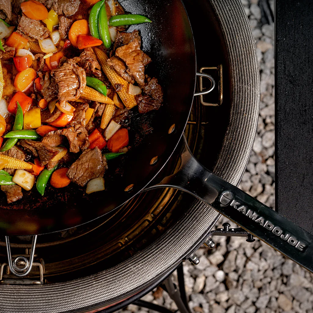 Kamado Joe Karbon Steel Wok - Image 4