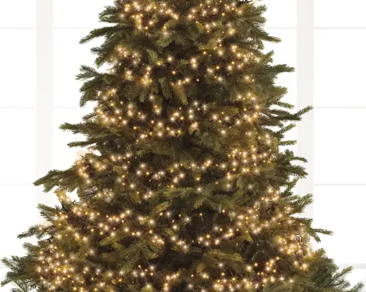 LED cluster lights gb 8 function twinkle effect outdoor green/classic warm L.1350cm - Image 3