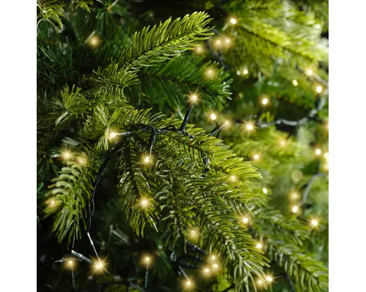 LED compact lights gb 8 function twinkle effect outdoor green/soft gold L.1100cm - Image 3