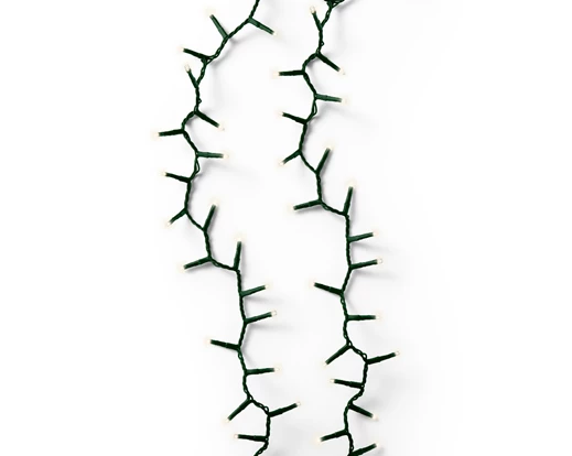 LED compact lights gb 8 function twinkle effect outdoor green/warm white L.1600cm - Image 3