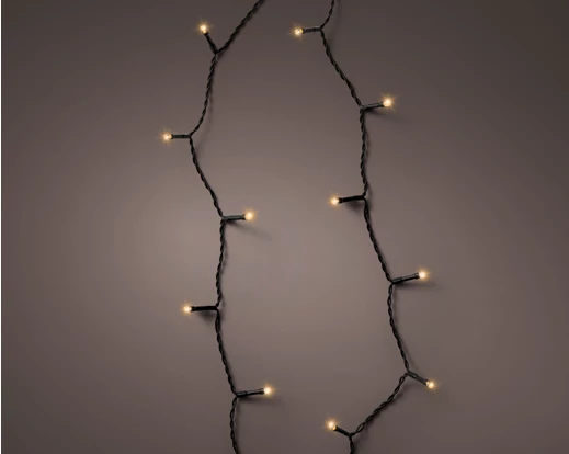 LED Durawise basic lights 8 function twinkle effect BO outdoor black/classic warm L.350cm - Image 2