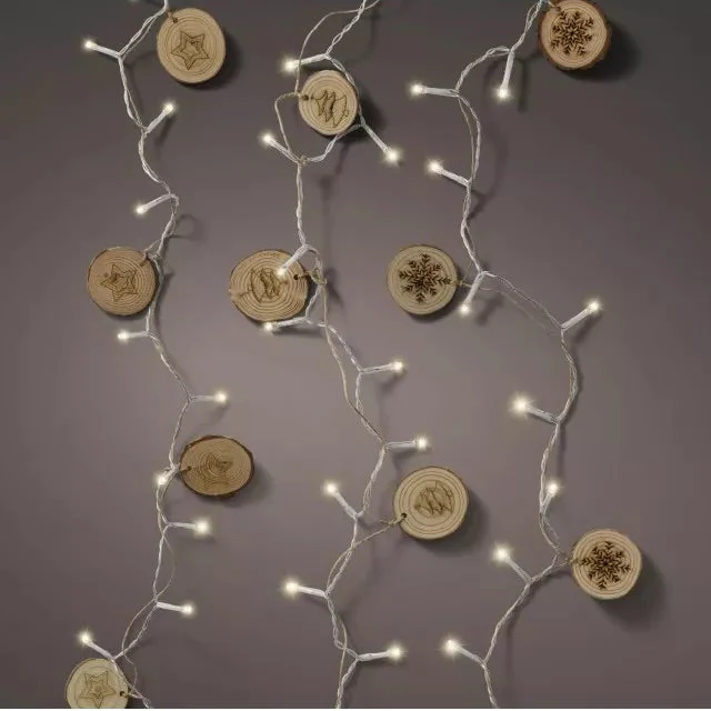 LED stringlights L120cm - natural/warm white
