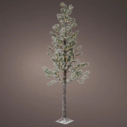 LED tree gb plastic steady outdoor green/warm white dia80cm x H.210cm
