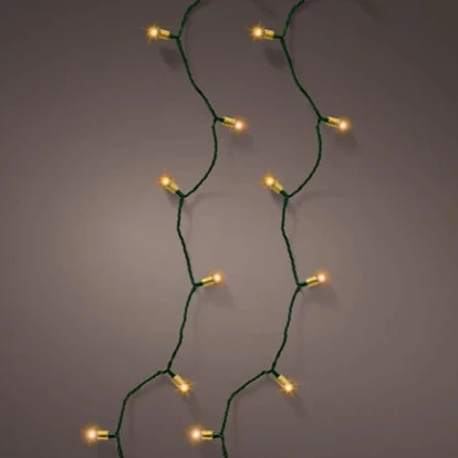 LED vintage lights 8 function twinkle effect BO indoor green/classic warm L.490cm - Image 2
