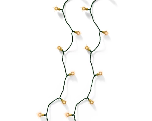 LED vintage lights 8 function twinkle effect BO indoor green/classic warm L.490cm - Image 3