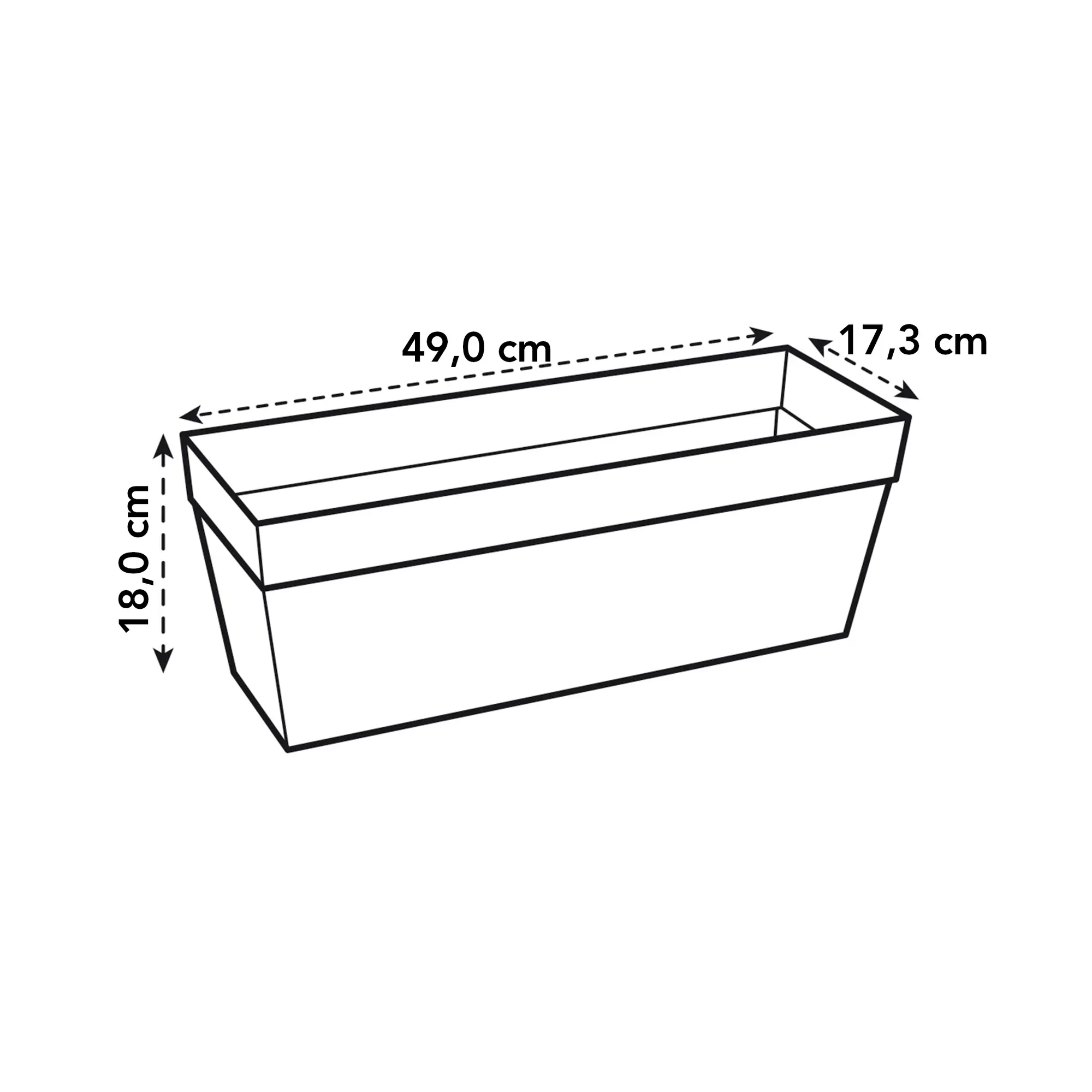 Loft Urban Trough Ø50cm Anthracite - Image 5