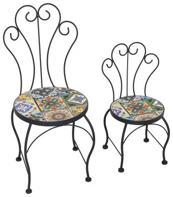 Malaga Plant Chair Black Ø26 H59