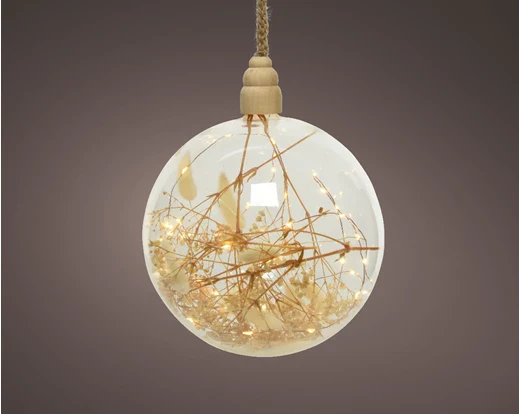Micro LED ball  dia14cm   -   transparent/classic warm - Image 3