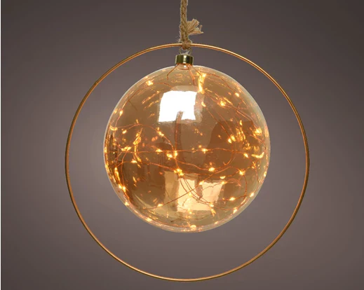 Micro LED ball steady BO indoor amber/classic warm dia20cm x L.5cm - Image 2
