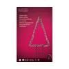 Micro LED garden pick metal tree L0.8-W18-H27cm - green/warm white - Image 2