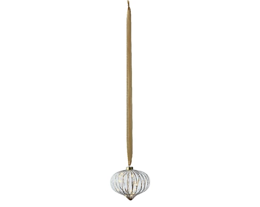 Micro LED onion steady BO indoor clear/warm white dia20cm x H.21cm