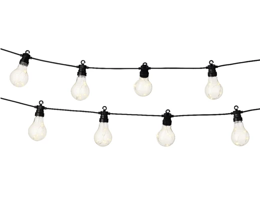 Micro LED partylight gb steady outdoor black/warm white dia6cm x L.950cm - Image 4