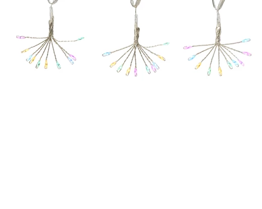 Micro LED stringlights steady BO indoor silver/soft multi L.200cm - Image 2