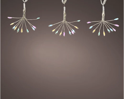 Micro LED stringlights steady BO indoor silver/soft multi L.200cm - Image 3