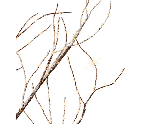 Micro LED tree gb pvc branch steady outdoor brown/warm white dia80cm x H.100cm - Image 4