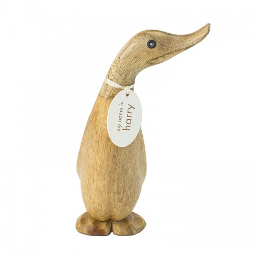 Natural Wooden Duckling