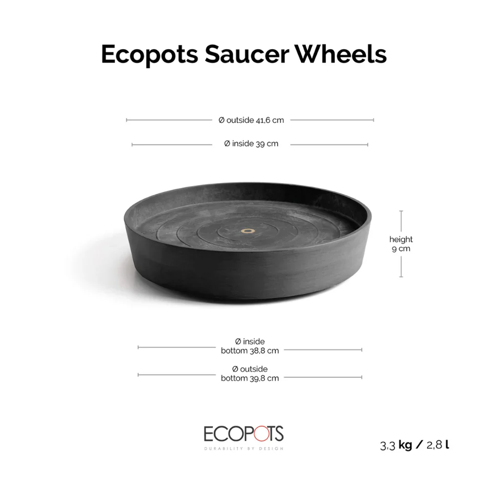 Oslo Dark grey Saucer Wheels 55