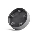 Oslo Dark grey Saucer Wheels 55 - Image 2