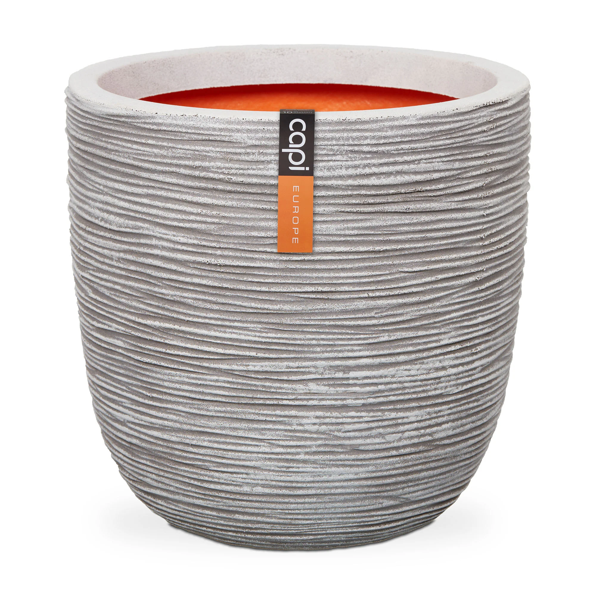 Planter Ball Rib Pot Ivory NL Ø43cm H41cm