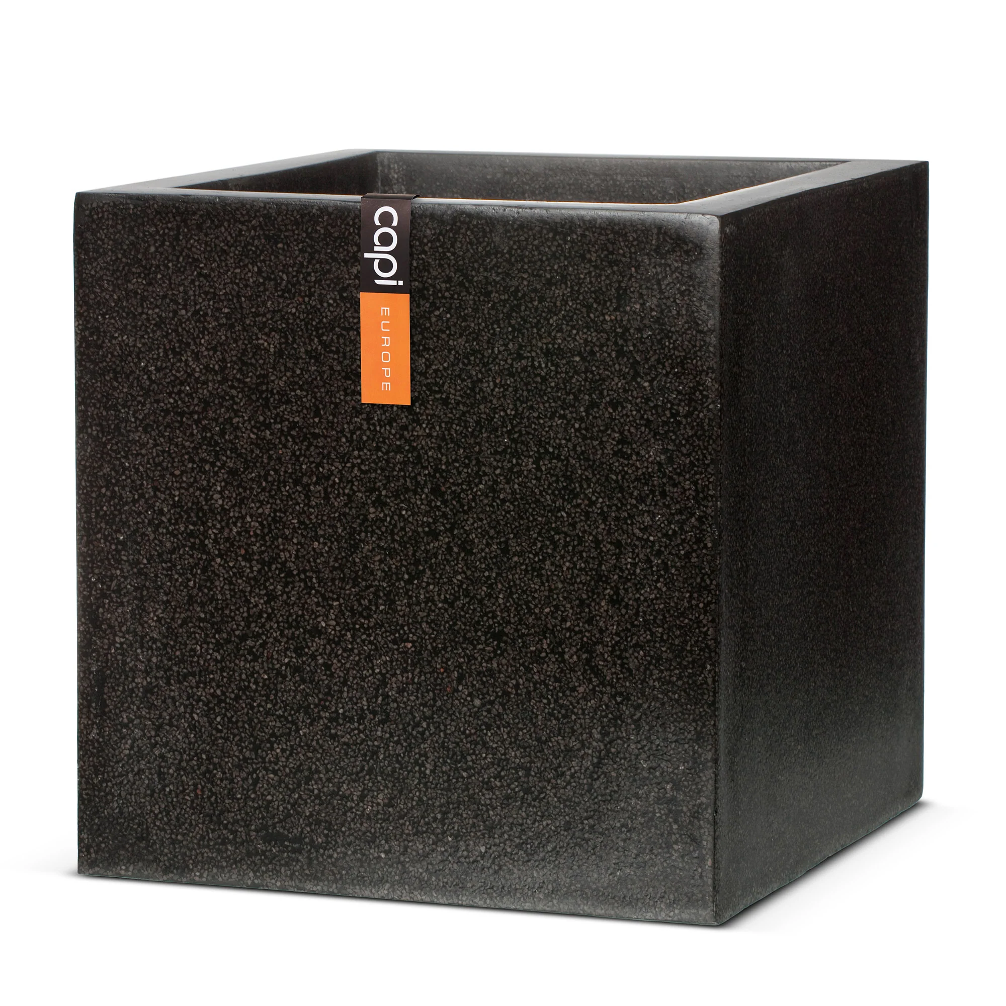 Planter square 50x50x50 black