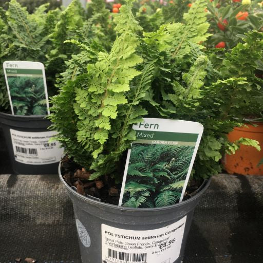 POLYSTICHUM setiferum Congestum