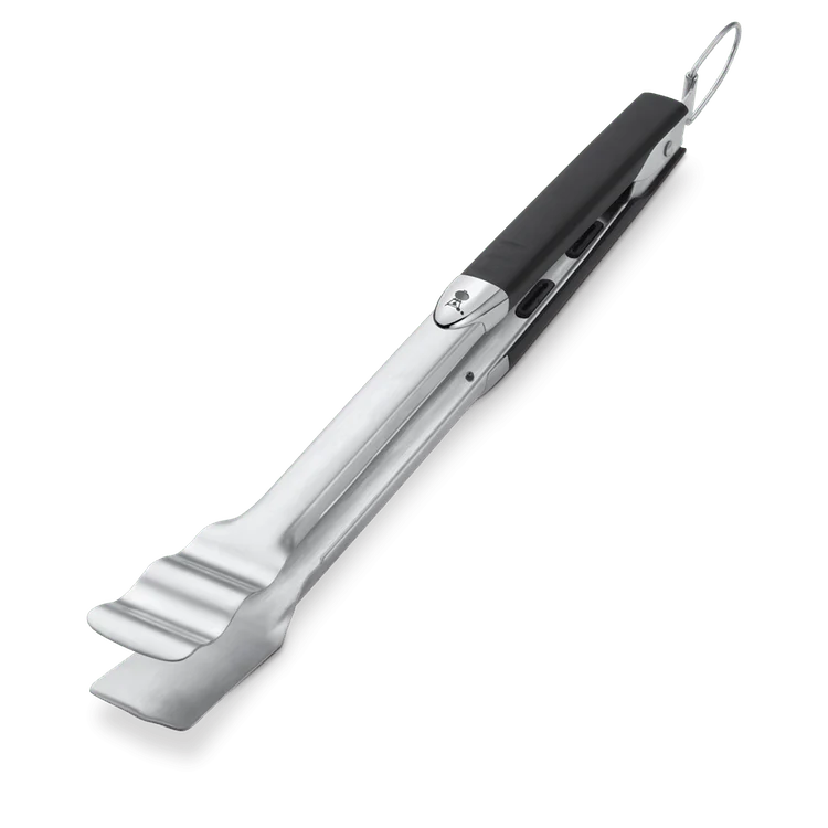 PREMIUM SPECIALITY TONGS - STAINLESS STEEL, BLACK