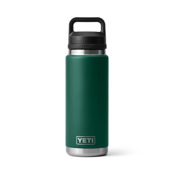 Rambler 26 Oz Bottle Chug - Black Forest Green
