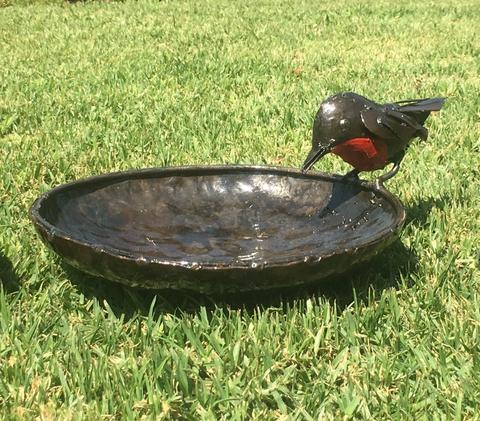 Robin Birdbath/Feeder Small D20cm