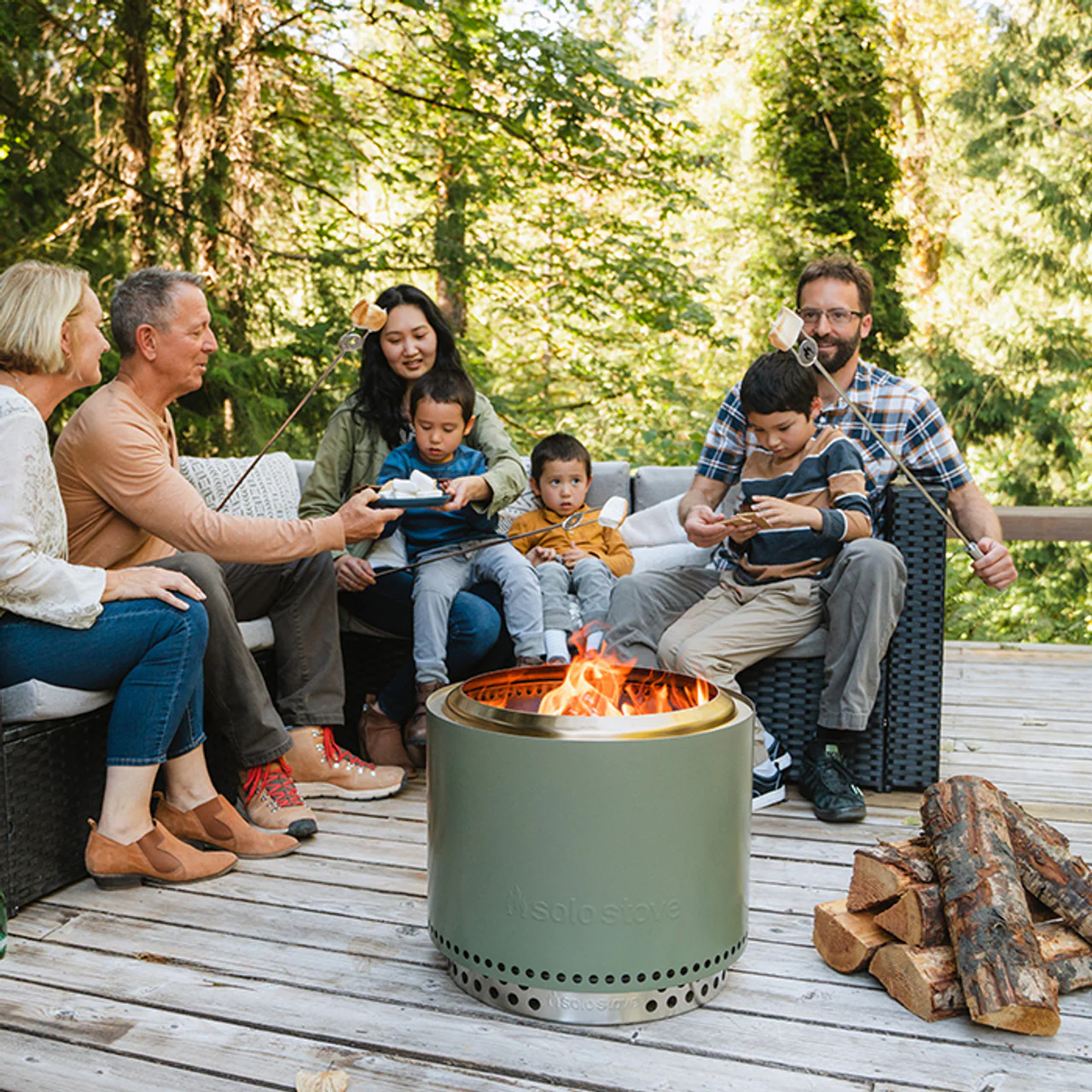 Solo Stove Bonfire with stand 2.0 (Deep Olive) - Image 3